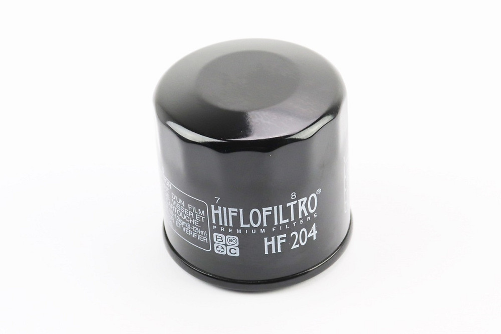 Фільтр масляний HF204 (M20x1,5) Honda CB/CBF 500/600/1000, Kawasaki ZX 600/636, Yamaha YZF-R1/R6, Kawasaki KVF360/650/700, Yamaha YFM350 Київ - фото 2