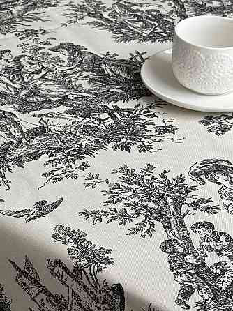 Ecotton Скатертина столова Ecotton DUCK 150х170 см водовідштовхувальна Italiano сірий (30497 Gr Киев