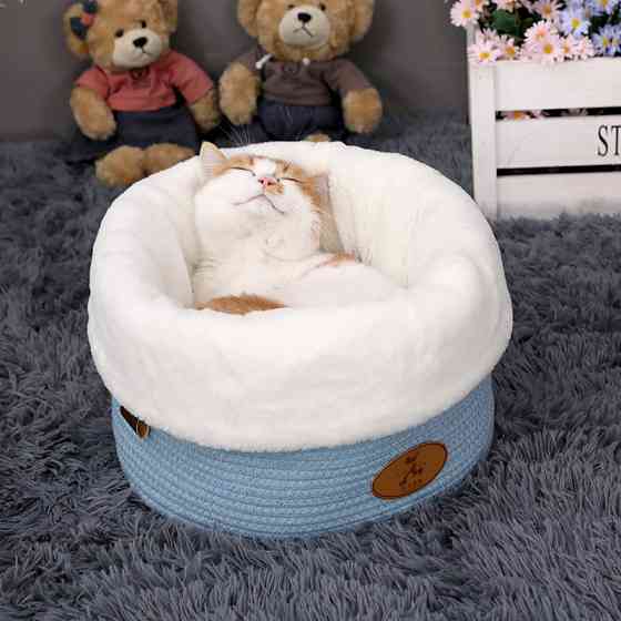 Лежак для домашних животных Hoopet 19X1303M 33*33*26 см Blue Київ