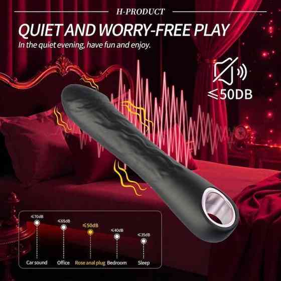 Вібратор для стимуляції точки G Lastic Nyx USB Чорний Вінниця