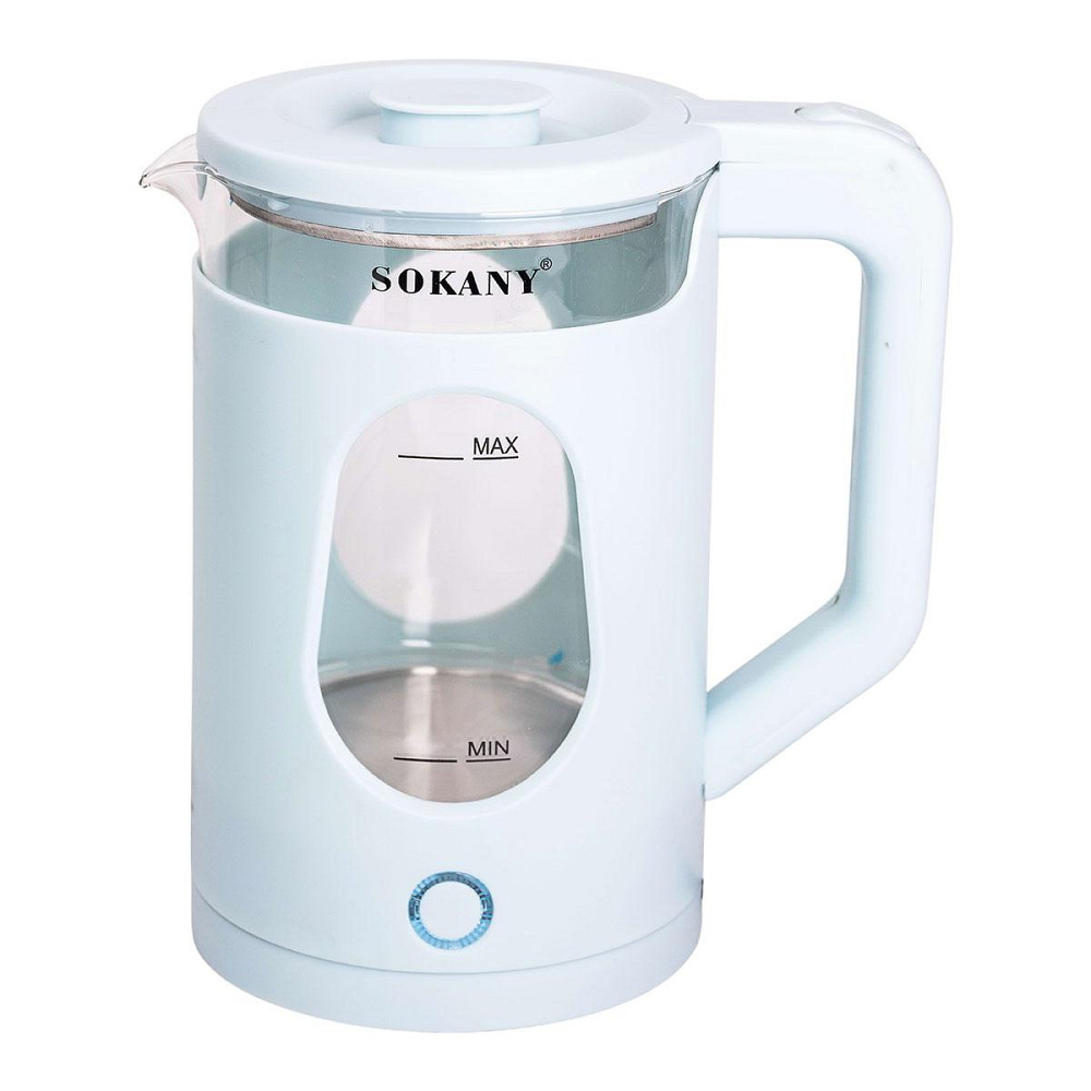 Електрочайник Sokany 2.3 л з автоотключенням Київ - фото 1