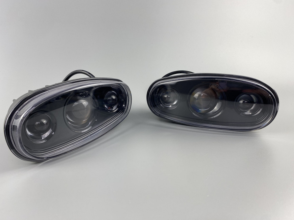 Компект протитуманний фар LED 12В Lanos led chip 1860 5 led діодів 2 штуки Мукачево - фото 7