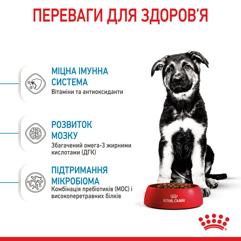 Корм для щенков больших пород собак ROYAL CANIN MAXI PUPPY 15.0 кг Киев - изображение 4