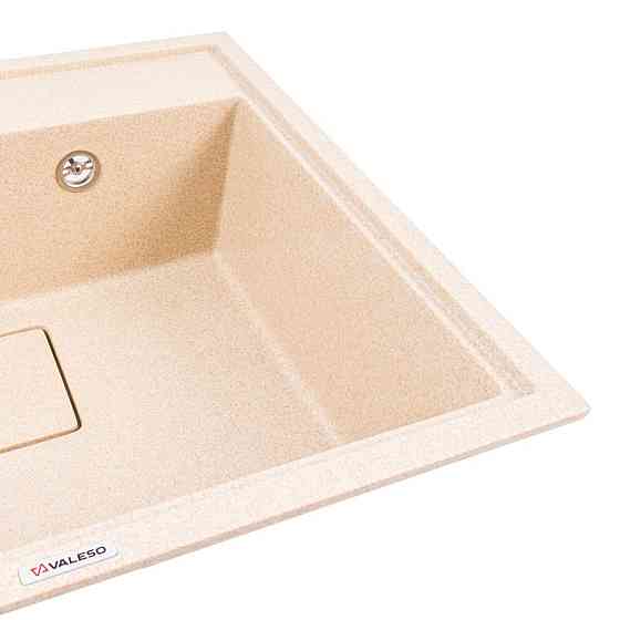 VALESO Гранітна мийка VALESO SHERLIT 6050 матова Сафарі Київ