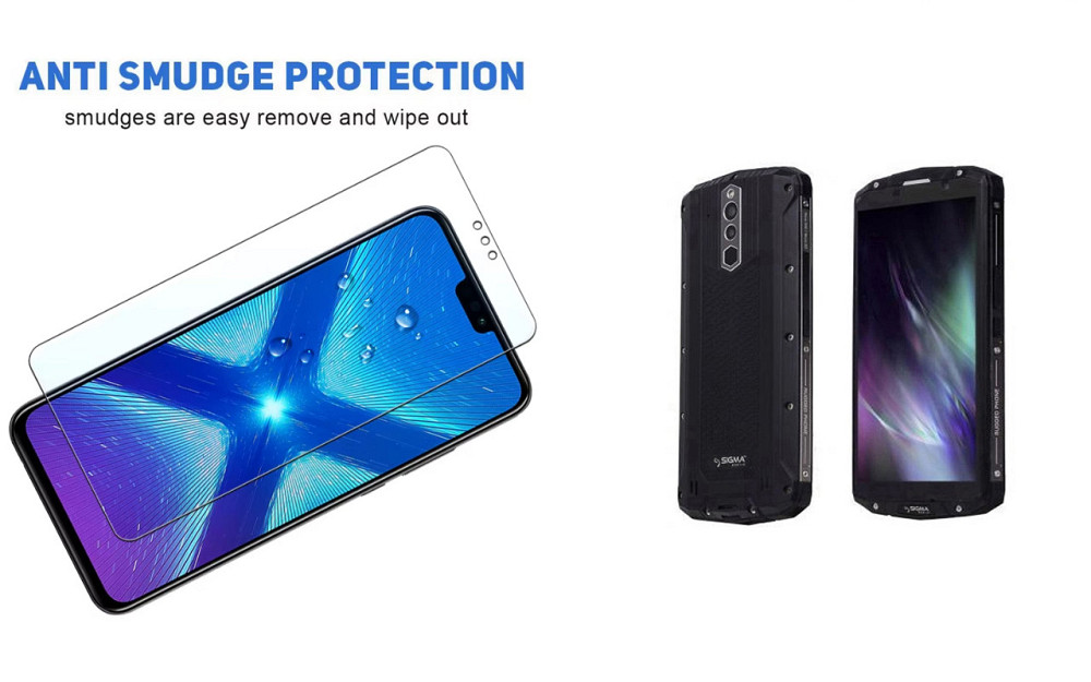Захисне скло NeoGlass для Sigma mobile X-treme PQ54 – надпрозоре та стійке Київ - фото 3
