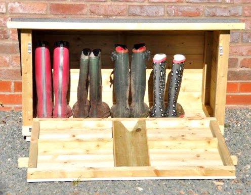 Полка для рабочей обуви 