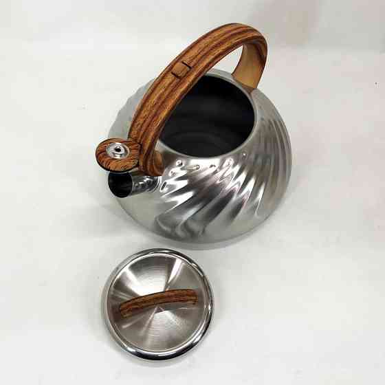 Чайник газовий нержавіюча сталь, Якісний чайник для газової плити з нержавіючої сталі якісний EK-21 Львів