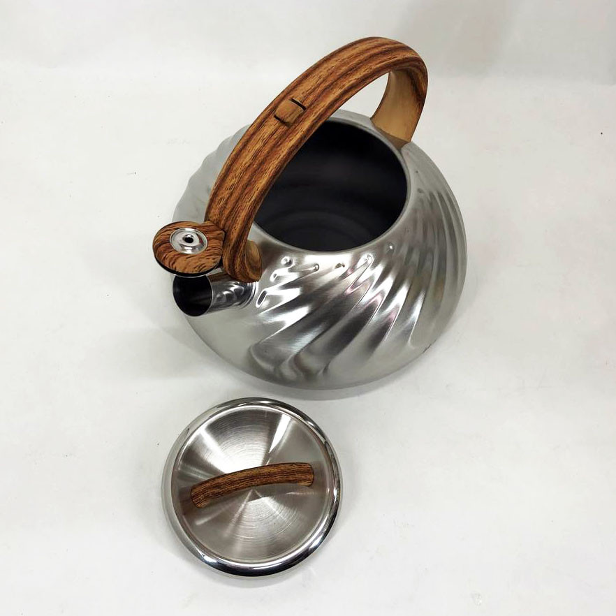 Міцний чайник зі свистком для кухні Magio MG-1194 3 л, Чайник зі свистком з важким дном LS-49 Львів - фото 3