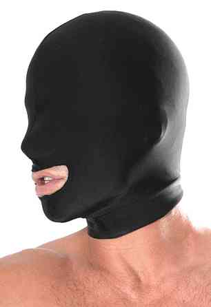 Маска БДСМ FFS Spandex Open Mouth Hood Sex Aura Киев