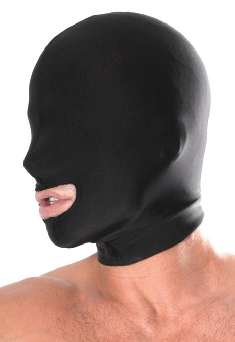 Маска БДСМ FFS Spandex Open Mouth Hood Sex Aura Киев - изображение 2