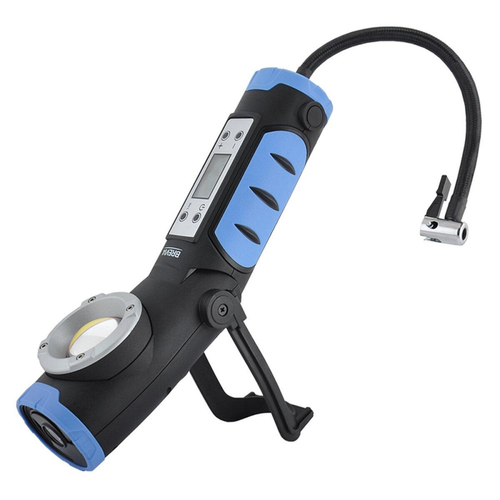 Інспекційна лампа Brevia LED 18 W 1800 lm + компресор 100 W 7800 mAh type-C Київ - фото 4