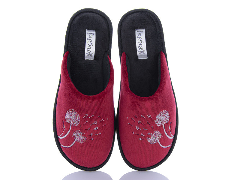 Домашние тапочки комнатные женские красные Pago одуванчики 37 Одесса - изображение 10