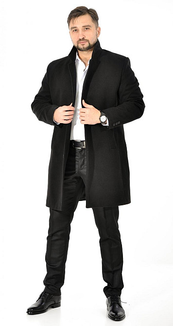 Класичне чоловіче кашемірове пальто Київ - фото 5