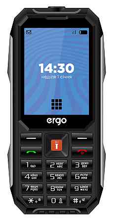 Мобільний телефон ERGO E283 Dual Sim Black (7199689) Київ