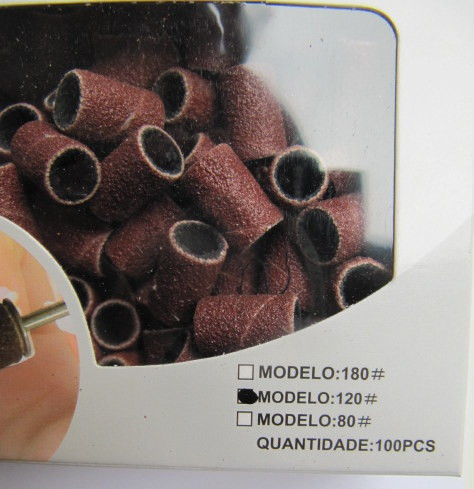 Насадки-барабанчики для фрезера 120 грит 100 шт Киев - изображение 2