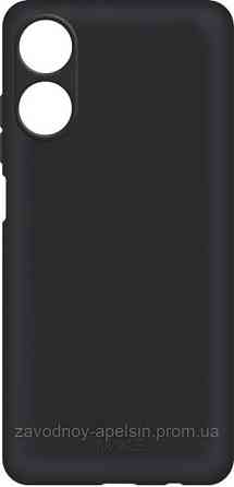 Oppo A17 Чехол Защита камеры Soft (черный) Одесса