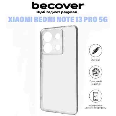 Чохол до мобільного телефона BeCover Xiaomi Redmi Note 13 Pro 5G Transparancy (710916) Вінниця