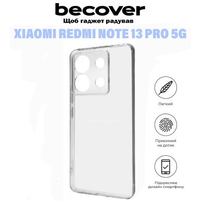 Чохол до мобільного телефона BeCover Xiaomi Redmi Note 13 Pro 5G Transparancy (710916) Вінниця - фото 5