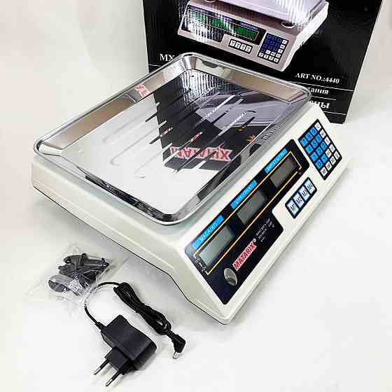 Ваги торгові 50 кг на стіл MATARIX MX-410A 50 кг Ваги електронні торгові до 55 PY-65 Івано-Франківськ