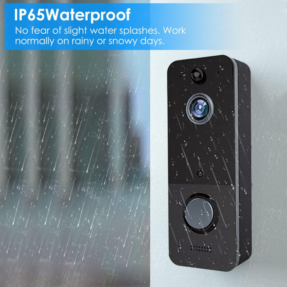 Уценка Смарт-видеозвонок Security T8 Wi-Fi, 720P, ночное видение, PIR датчик движения, беспроводной видеозвонок USB, без аккумулят Киев - изображение 12