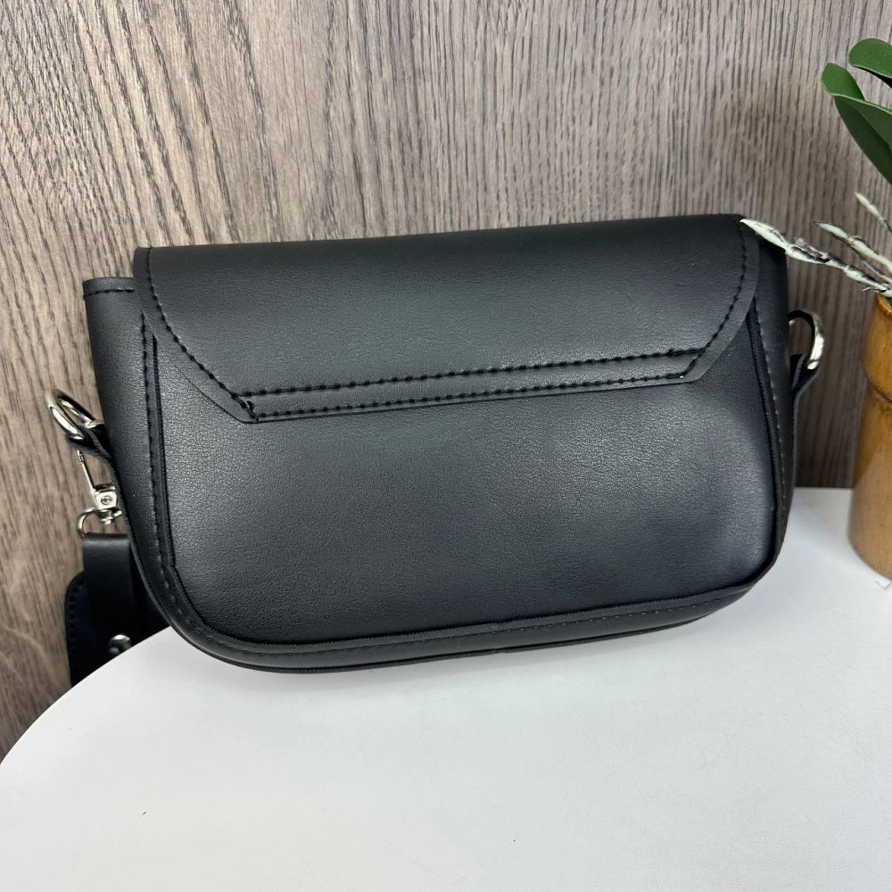 Жіноча міні сумочка клатч на плече стиль Zara чорна ( 29226 ) Харків - фото 6