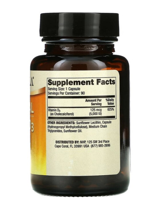 Вітамін Д3 ліпосомальний (Liposomal Vitamin D3) 5000 МО 30 капсул Київ - фото 3