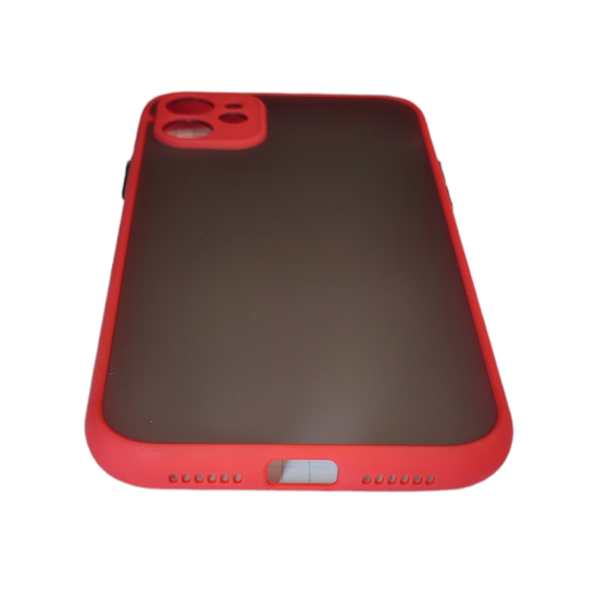 Чехол Funda Bumper Mat Case for iPhone 11 Red Киев