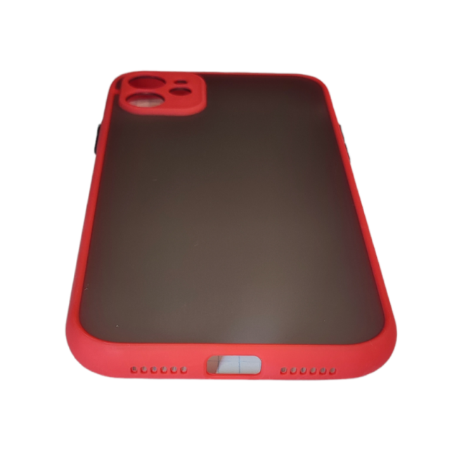 Чехол Funda Bumper Mat Case for iPhone 11 Red Київ - фото 3