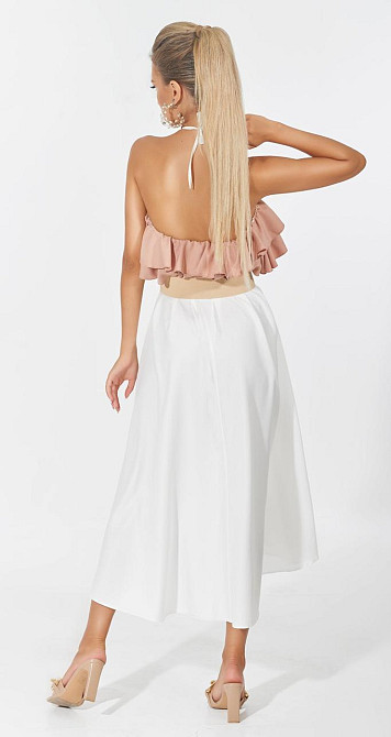 Белый сарафан с оборкой (42-44) Киев - изображение 8