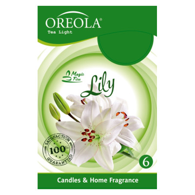 Ароматична свічка Oreola Лілія 6 шт (5908252829194) Вінниця - фото 1