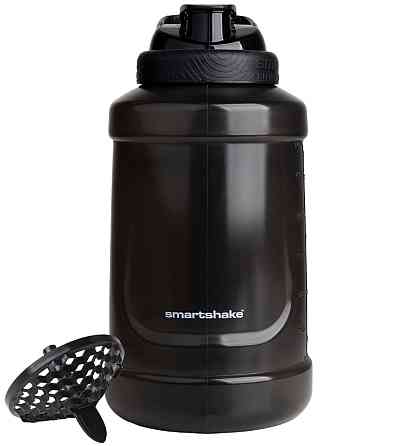 Спортивна пляшка SmartShake Ultimate Jug 72oz/2100ml Black Каменское