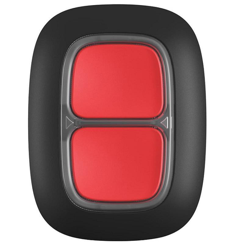 Екстрена кнопка Ajax DoubleButton Black (20846.79.BL1) Чорний Харків - фото 1