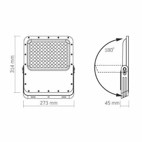 LED Прожектор 5000К 3740Lm автономний VL-FSO5-3005 Videx Житомир - изображение 8