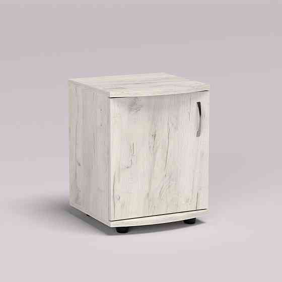 Тумба прикроватная V-3, Дуб Крафт Білий, 350/350/450 Львов