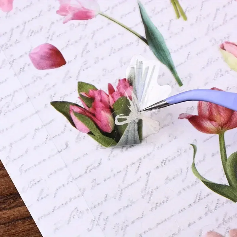 Набор наклеек «Тюльпаны» – 6 листов для декора и скрапбукинга Киев - изображение 6