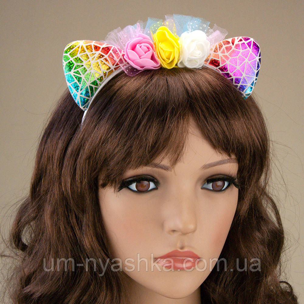 Ушки Кошечки Кинцуги (белые) Кривой Рог - изображение 1