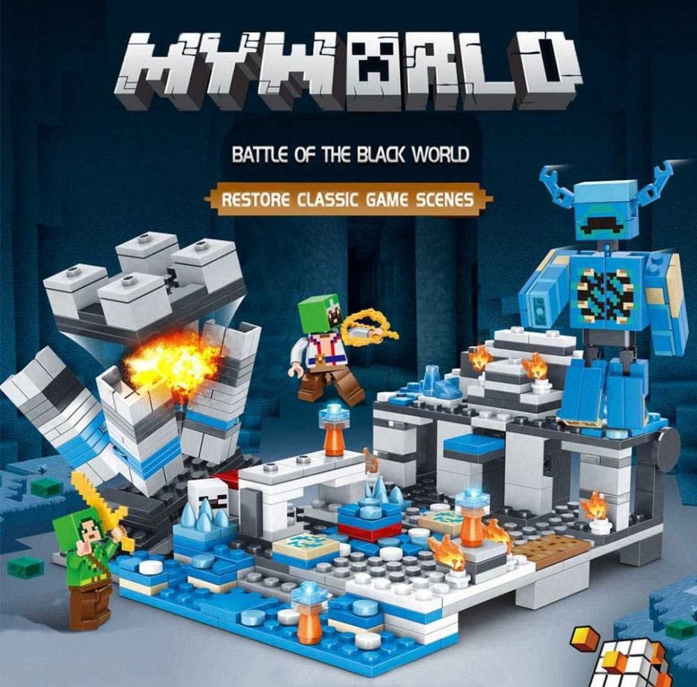 Lego MINECRAFT, Лего Майнкрафт Битва в глубинной тьме (Варден) 457 дет. Харьков - изображение 6