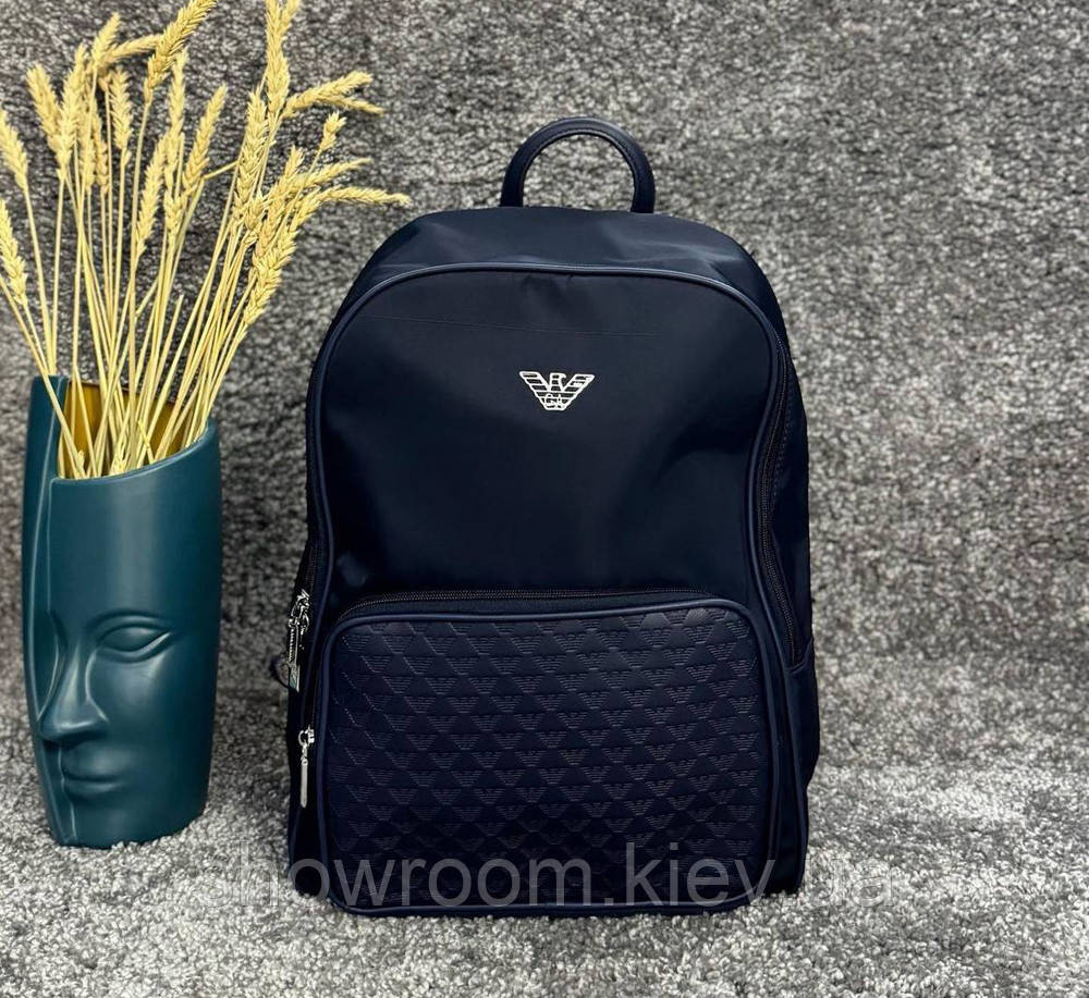 Чоловічий брендовий рюкзак GA (5155) blue Київ - фото 1