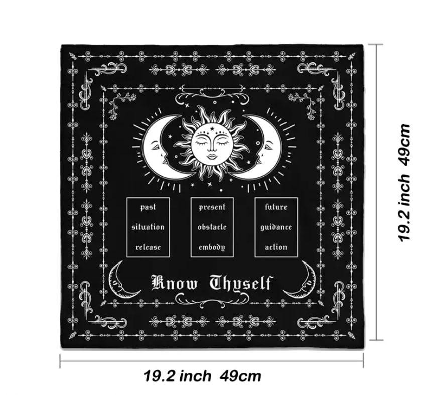 Алтарная скатерть для карт Таро и Рун 