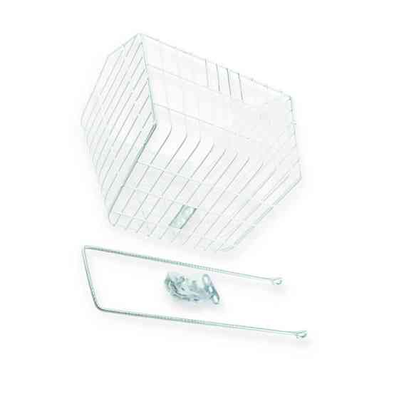 Велокорзина серая квадрат 005 (с креплением) 28 Мукачево