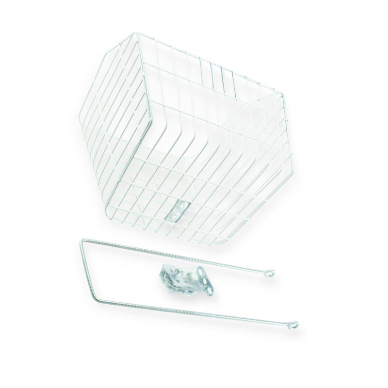 Велокорзина серая квадрат 005 (с креплением) 28 Мукачево - изображение 1