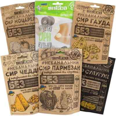 Сыр сушеный snEco Optimal 6 шт (4823095009910) Винница