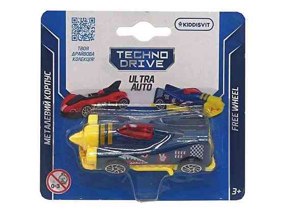 Машинка мини ULTRA AUTO, ассорти 250321W ТМ TECHNODRIVE Киев