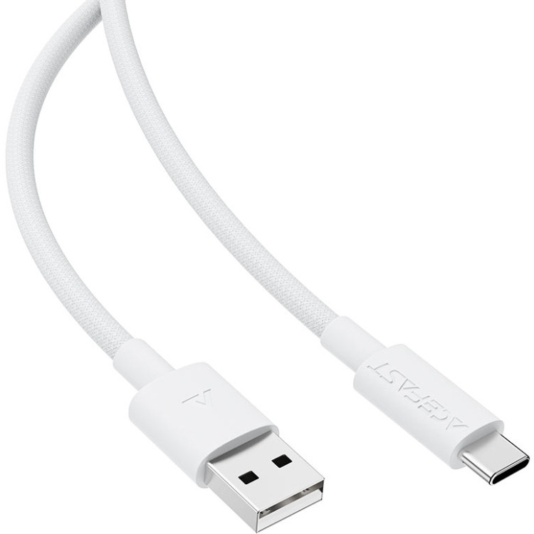 Кабель USB 2.0 AM-Type-C M, 1.2м 3A C18-04 White Acefast Вінниця - фото 3