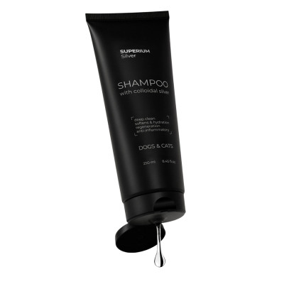 Шампунь для животных Superium Сильвер универсальный с коллоидным серебром для кошек и собак 250 мл (9106) Винница - изображение 2
