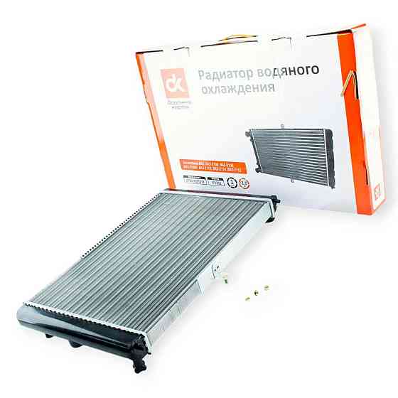 Радіатор охолодження двигуна 2108, 2109, 21099, 21082, 2113-2115 універсальний Мукачево