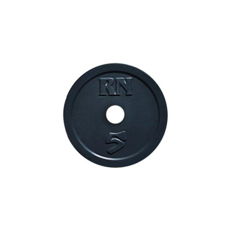 Диск на олімпійський гриф 5 кг з діаметром 50 мм Гантелі, гирі, штанги і диски граниліт пофарбований Київ - фото 1