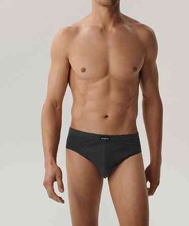 Трусы мужские классика графит Atlantic Basic 3BMP-006 XL Киев