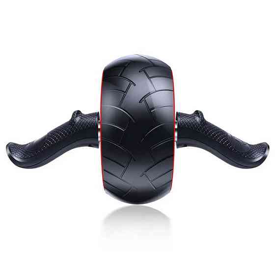 Колесо для преса PowerPlay 4326 зі зворотним механізмом AB Wheel Pro Чорно-червоне Кам'янське