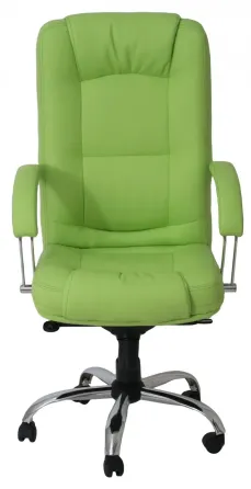 Офісне Крісло Керівника Richman Alberto Fly 2234 Хром М3 MultiBlock Зелений Дніпро